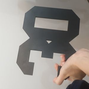 DIY 30th anniversary frame made of wood